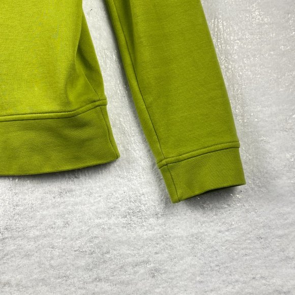 Robert Talbott Sweatshirt Adult L 1/4‎ Zip Green Pullover Pima Cotton Mens Polo - Picture 7 of 15